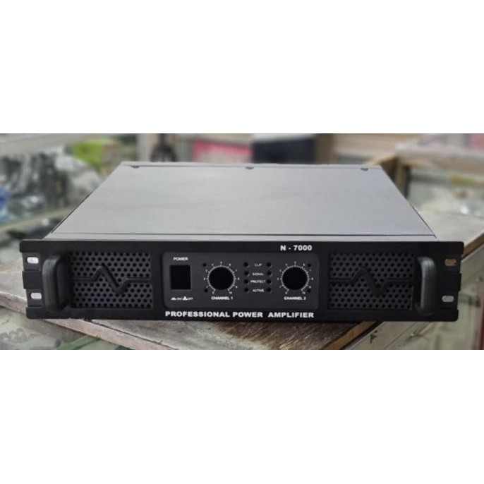 TERMURAH - Box power amplifier N7000 2u + knop