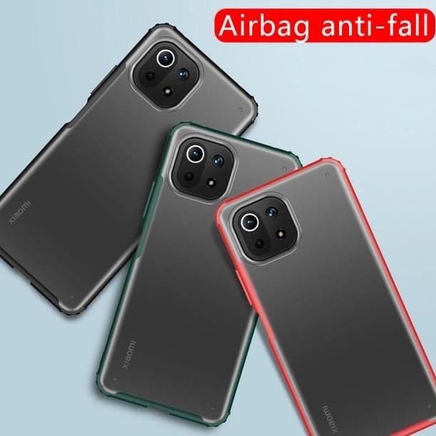 XIAOMI MI 11 LITE SOFT CASE FROSTED PREMIUM TRITONE SERIES ORIGINAL