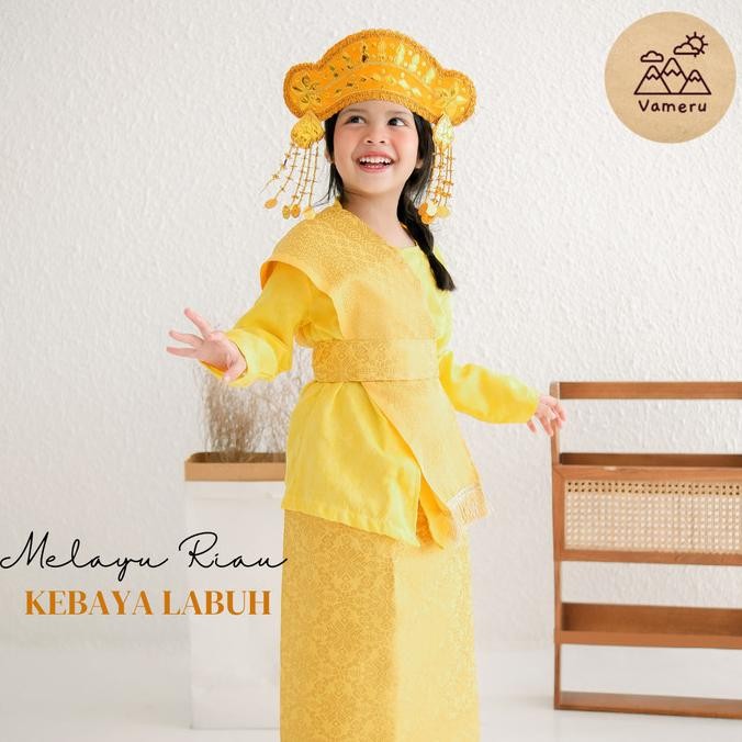 BAJU ADAT ANAK RIAU MELAYU PEREMPUAN