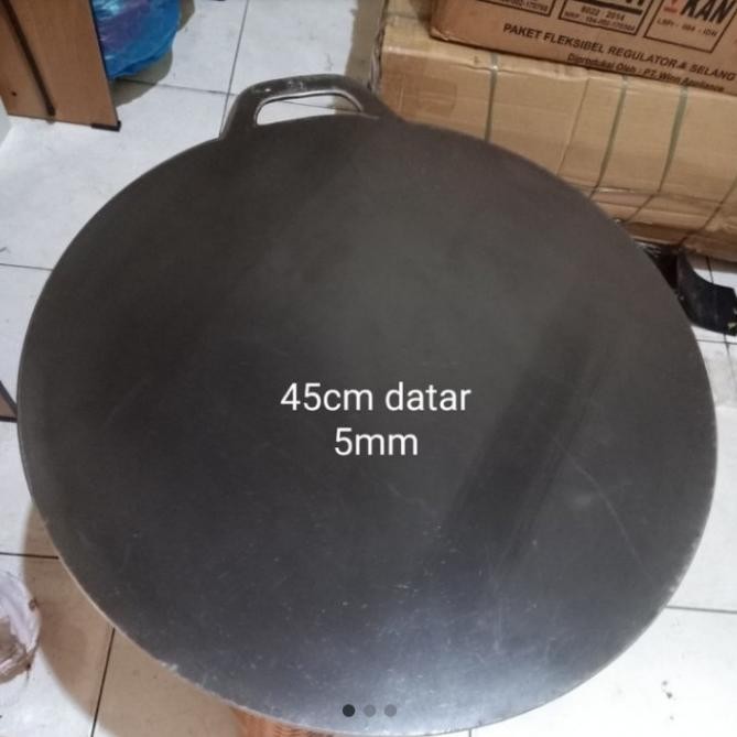 

Terlaris Wajan Martabak Telor Diameter 45 Cm Tebal 5 Mili