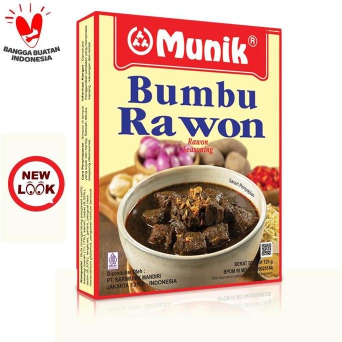 

Bumbu Masak instant Bumbu Munik Rawon 125 Gr Pasti Enak