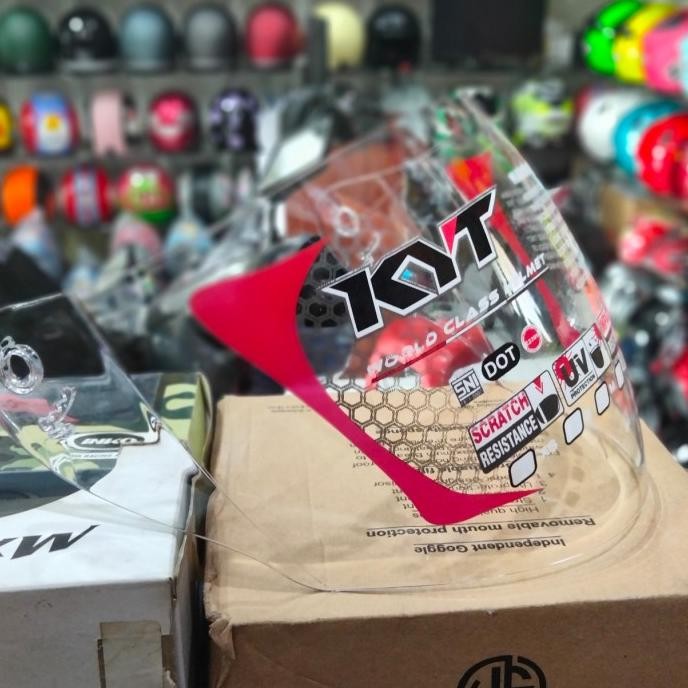 kaca helm KYT ORI DJ maru,KYT galaxy,ORI ink Centro