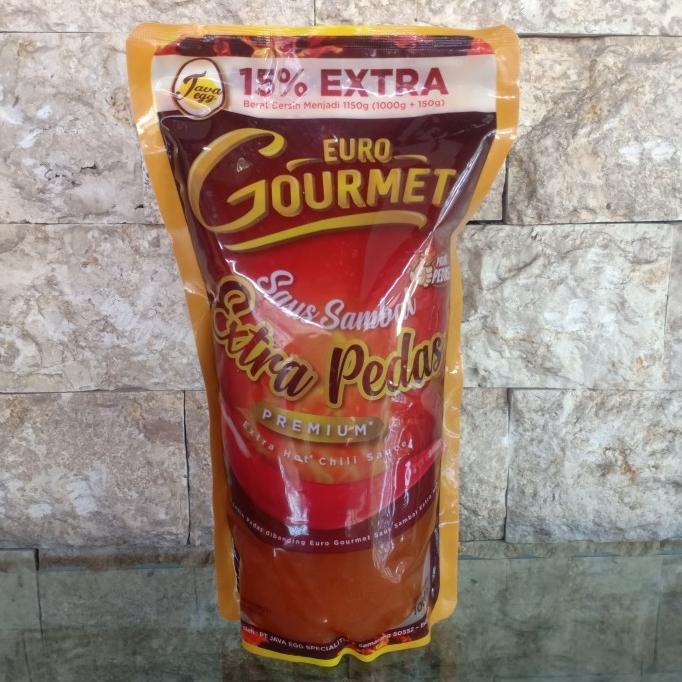 

Euro Gourmet Saos Sambal Extra Pedas 1 kg