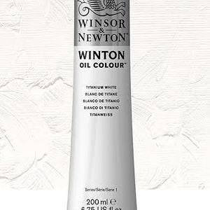 

Cat Nya Winton Oil Colour 200 Ml Titanium White Winor Newton
