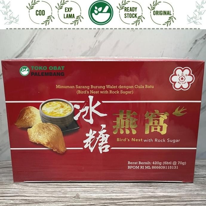 

Bird'S Nest With Rock Sugar 6' Minuman Sarang Burung Walet Gula Batu Original Dan Terlaris