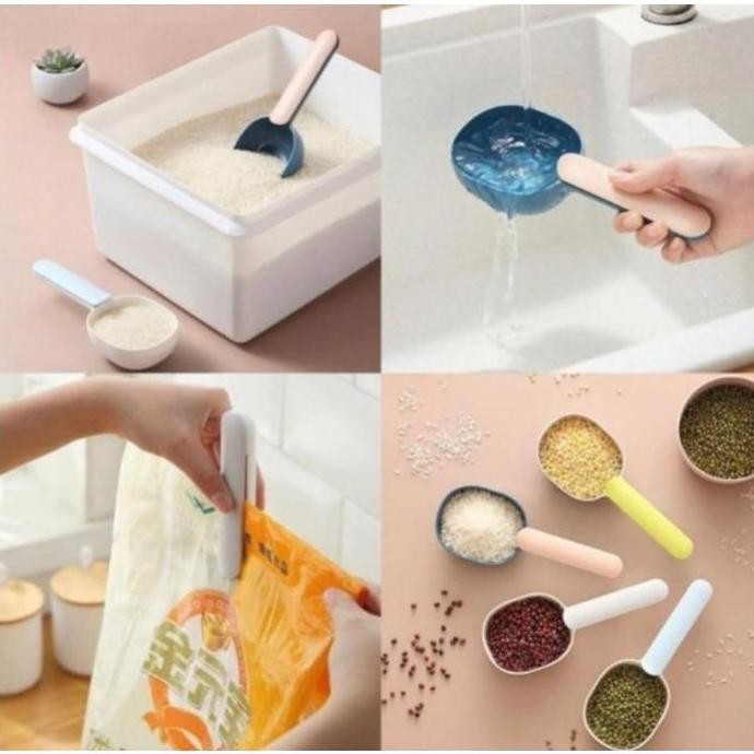 

Terlaris Snp Promo Sendok Jepit Serbaguna Sendok Takaran Beras Tepung Rice Scoop