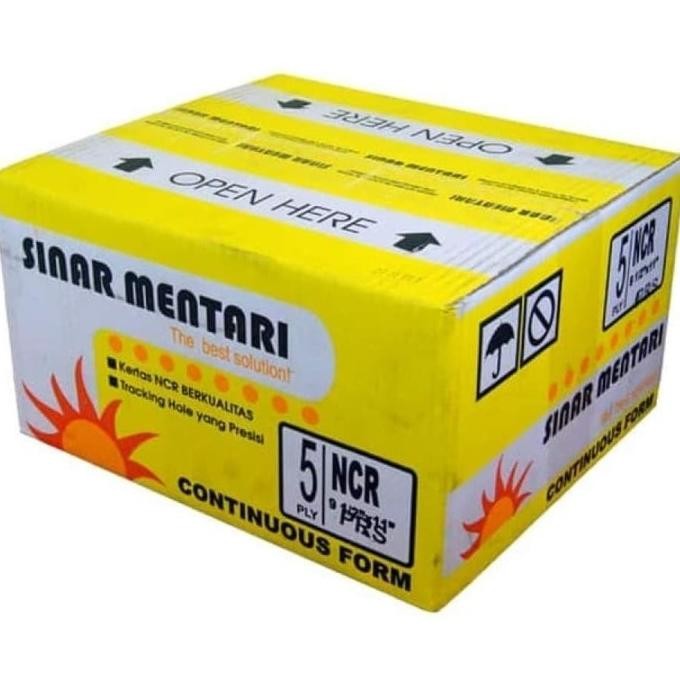 

NEW Continuous Form Sinar Mentari 9.5" x 11" PRS 5Ply NCR