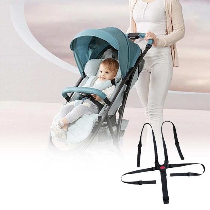 Sabuk Pengaman Stroller Bayi 5 Titik Adjustable Seat Belt Baby Chair Bayi Seat Belt Baby Chair Akses
