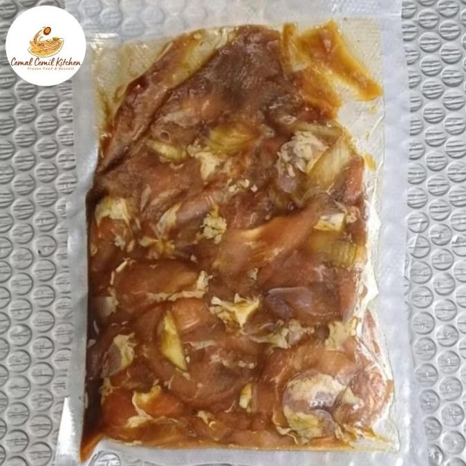 

Bento Chicken Teriyaki 500 gram + Bumbu ala Hokben Praktis Tinggal Masak Bisa Juga Buat Hantaran Oleh2 Oleh-oleh Hadiah Mentah Frozen dll