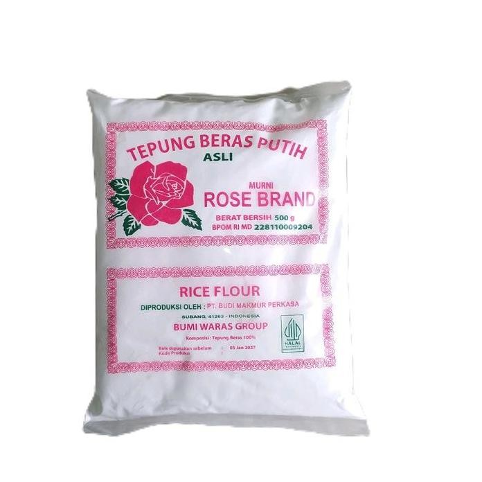 

Terlaris Tepung Beras Rose Brand 500 Gram Tepung Beras