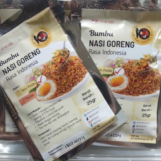

Bumbu Nasi Goreng + Ebi Siap Masak