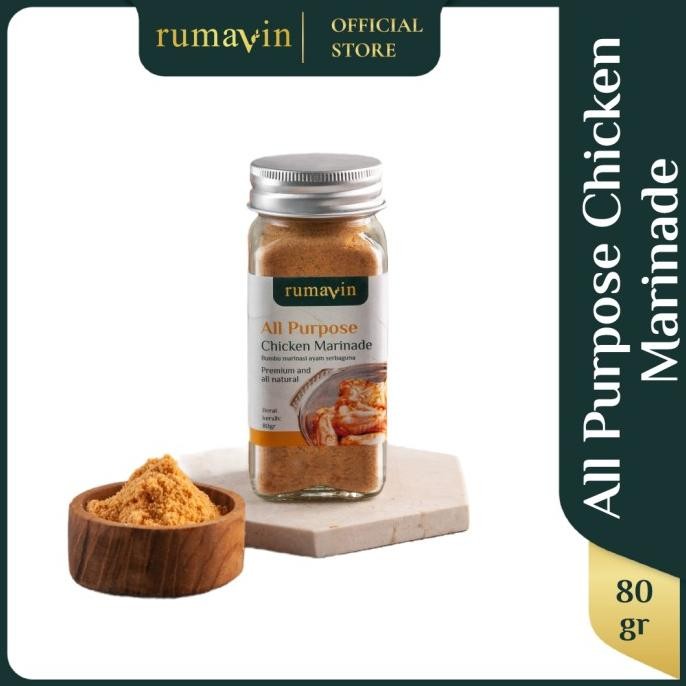 

Terbaru Rumavin - Premium All Purpose Chicken Marinade / Bumbu Marinasi Serbaguna Botol 80gr