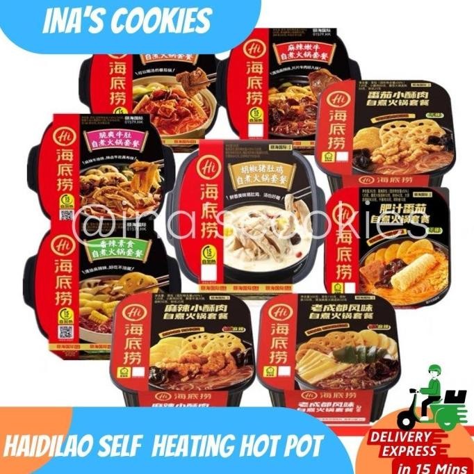 

Terbaru READY Haidilao Instant Hotpot /Hai Di Lao Spicy Mala Hotpot / Malatang