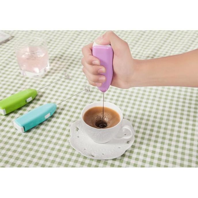 

Terlaris Hand Mixer Mini Pengaduk Susu Minuman Telor Mini Milk Frother