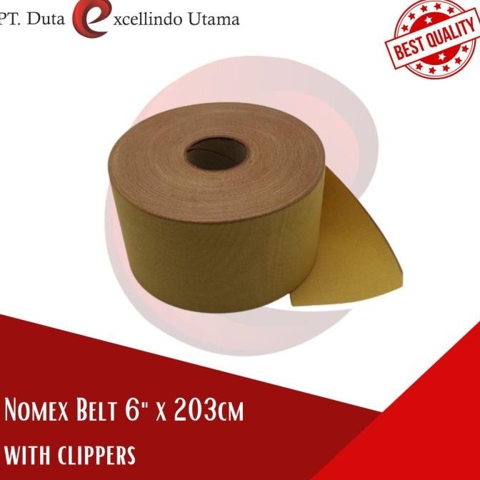 Nomex Belt 6" X 203Cm With Clippers