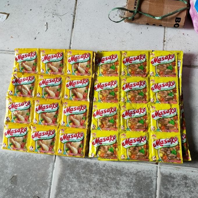 

Terbaru masako sachet ayam/sapi(pak)