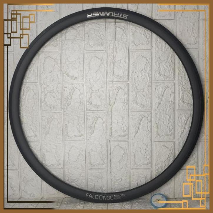 [LSS] VELG RIMS 700C 32H STRUMMER FALCON30 TUBELESS READY RIM 700 ROADBIKE