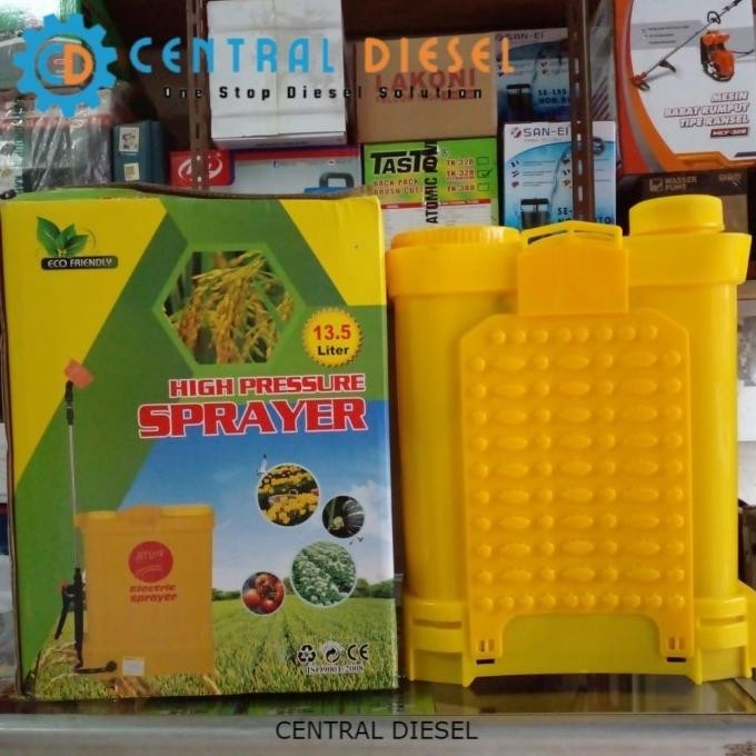 Alat Semprot Hama/ Pompa Gendong Jitu Elektrik Sprayer 13,5 Liter New Stok