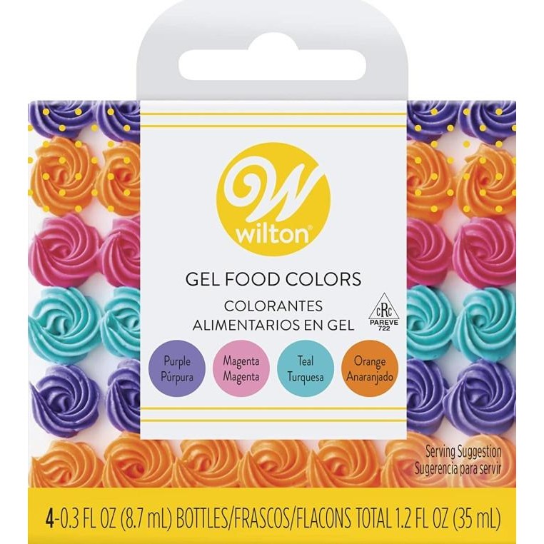 

BEBAS ONGKIR - Wilton Neon Gel Food Color, Gel Icing color, Set of 4