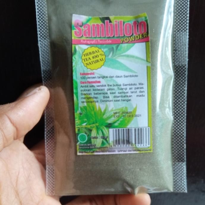 

monggo] Bubuk Sambiloto powder 60gr for Covid 19 Corona