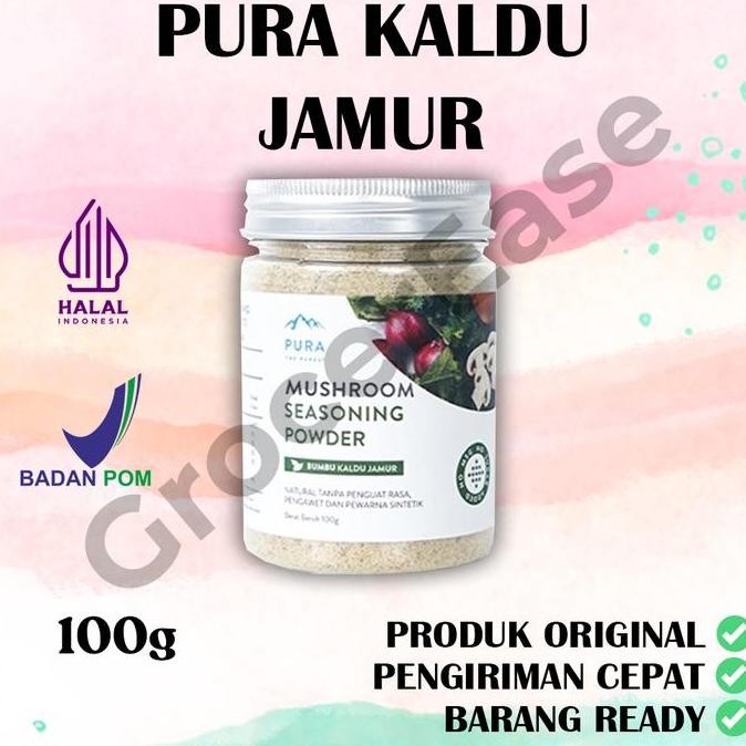 

Terbaru Pura Seasoning Kaldu Jamur Asli Kaldu MPASI Non MSG Tanpa Gula 100gr