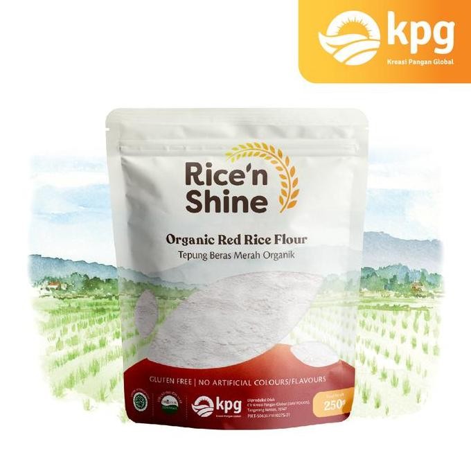 

Terlaris Rice 'N Shine Tepung Beras Merah Organik