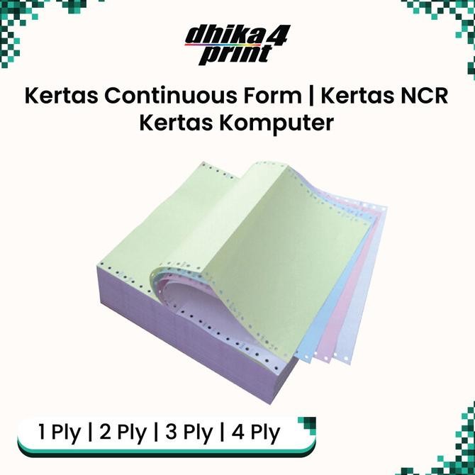 

NEW Kertas Continuous Form | Kertas komputer | Kertas NCR | 11 & 11/2 inch