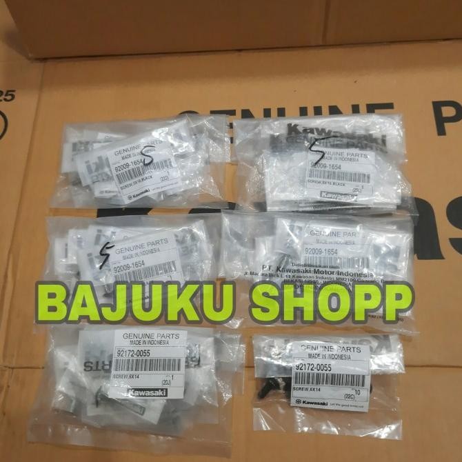 New PAKET FULL BAUT BODY BODI SET DEPAN BELAKANG NINJA RR OLD ZX 150 ORI