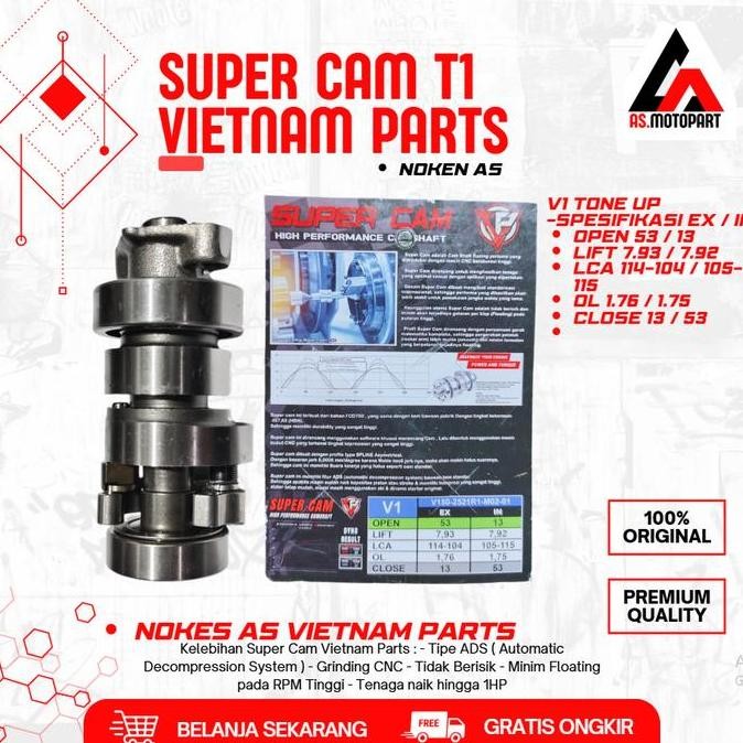 New PAKET NOKEN AS RACING VARIO 125 150 NOKEN AS RACING VIETNAM INJECTOR 8 HOLE HONDA SENSOR TPS RAC
