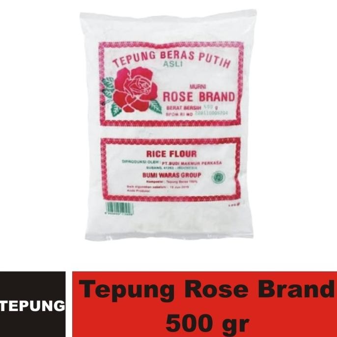 

Terlaris Tepung Beras Rose Brand 500 Gr Murah
