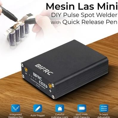 Bifrc Alat Mesin Las Mini Diy Pulse Spot Welder With Quick Release Pen New Stok