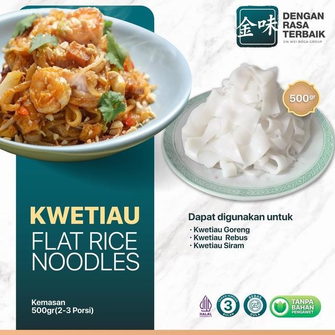 

Terlaris Drt - Kwetiau Tepung Beras Halal | 500Gram | Untuk 3 Porsi Cocok Digoreng/Rebus Food Merah Bubuk