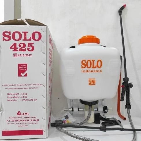 Sprayer Manual 15 Liter Solo 425 Semprotan Gendong Plastik Sni Ori New Stok