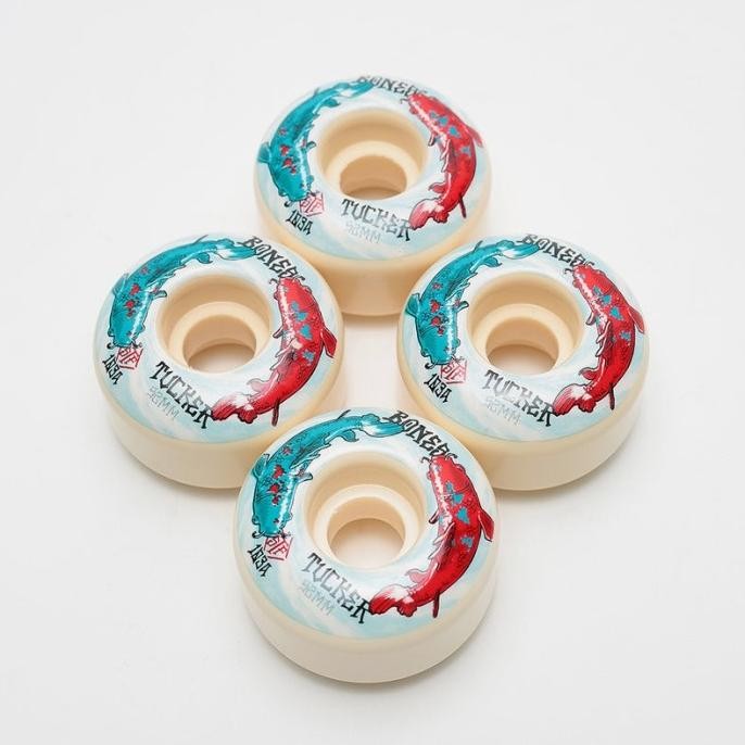 Promo Wheels / Roda Bones Tucker Big Fish V1 Stf Skateboard