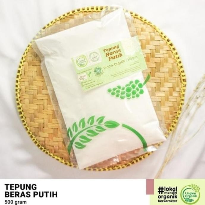 

Terlaris Tepung Beras Putih Lingkar Organik 500 Gram