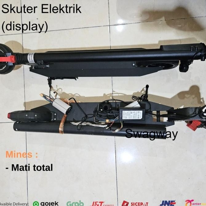 Grosir Baru Skuter Listrik Display Minus Baterai/Mat* Total (Batre Tidak Bisa Ngisi) Cuci Gudang