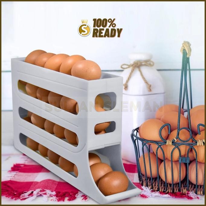 

Terlaris Rak Telur 4 Tingkat / Tempat Penyimpanan Telur / Rak Telor / Rak Telur Tingkat / Tempat Telur