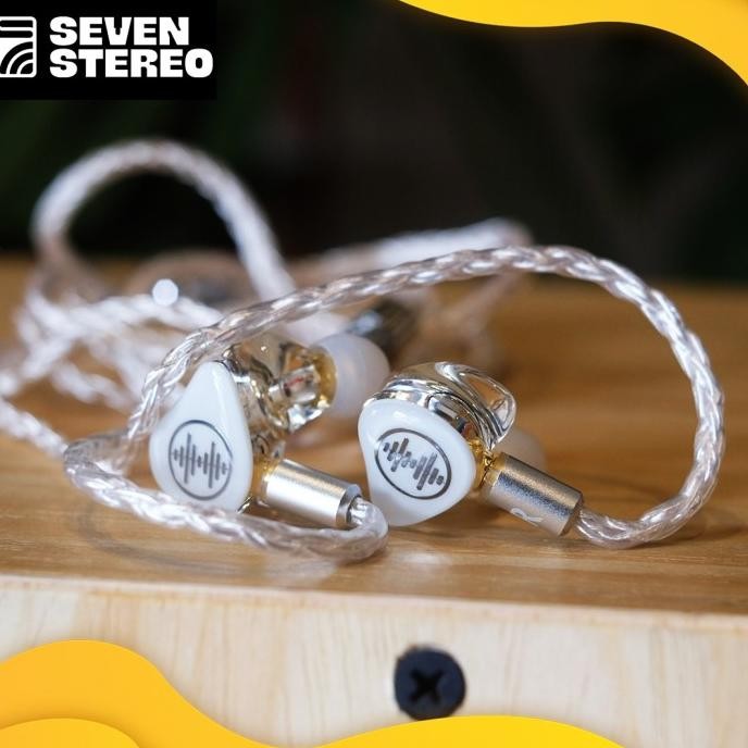 Grosir Wave Audio Wave 2Hu In Ear Monitor White