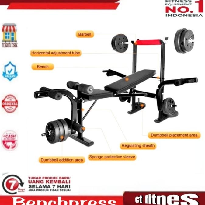Grosir Bandpress Alat Olaraga /Angkat Beban Alat Fitnes/Alat Gym Original