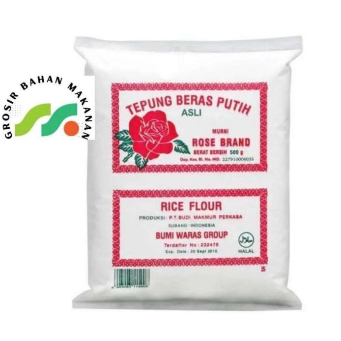 

Terlaris Tepung Beras Rose 500Gr