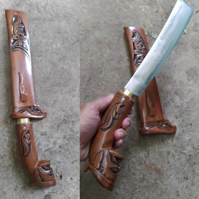 Golok Gocil Cepot Baja Per Super New Stok