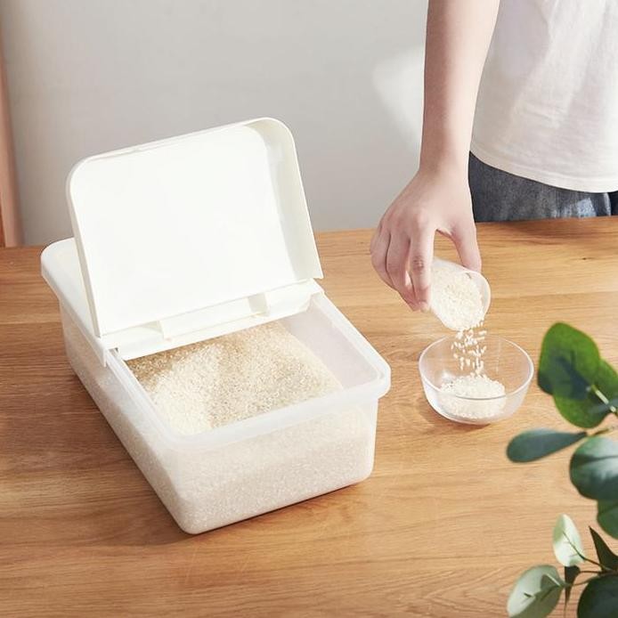 

Terlaris (Cod) Youware - Miles Rice Box (Harga Set) / Kotak Penyimpanan Beras Kacang-Kacangan Tepung Makanan Kucing Tempat Beras Anti Debu Kapasitas Besar Rice Box Dry Food Storage Wadah Box Ular