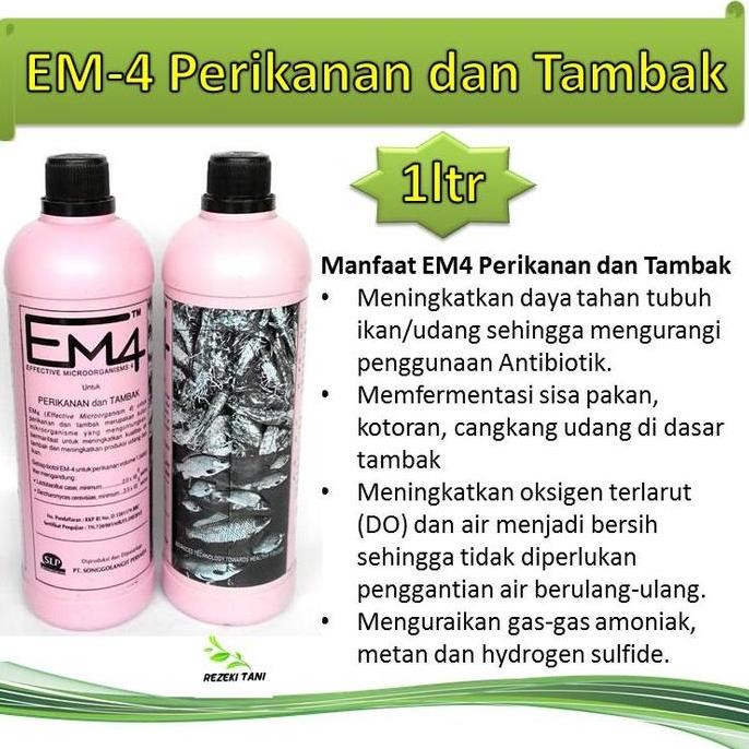 

Terlaris Pupuk Organik Cair Em4 Perikanan Dan Tambak 1 Liter