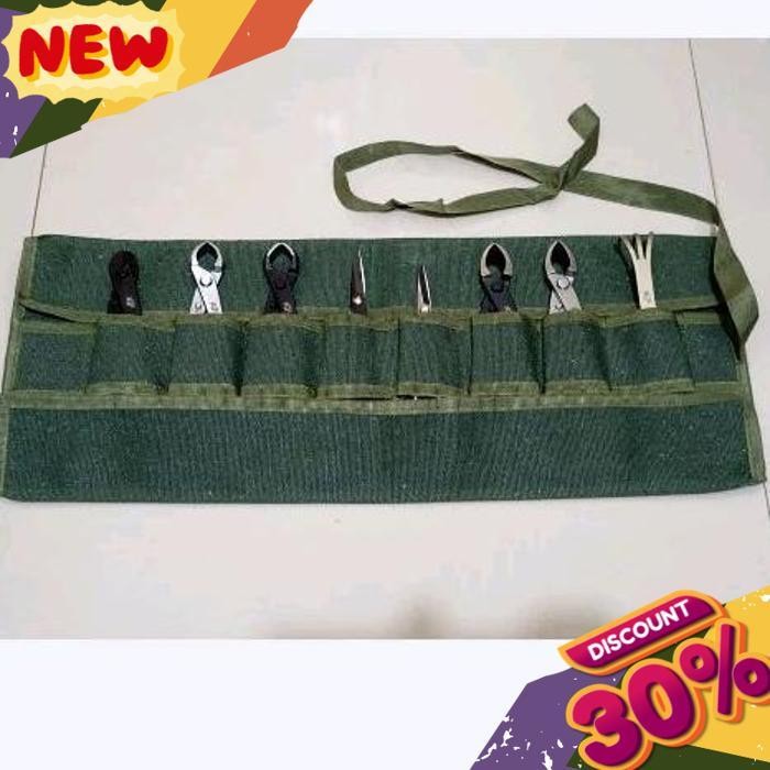 TRENDING TAS ALAT BONSAI GULUNG MAXWAM ALAT BONSAI SET TOOLS UP TODAY SELL