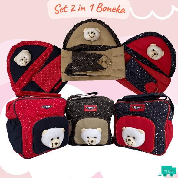 Tas Bayi dan Gendongan Samping SET Perlengkapan Bayi Berkualitas