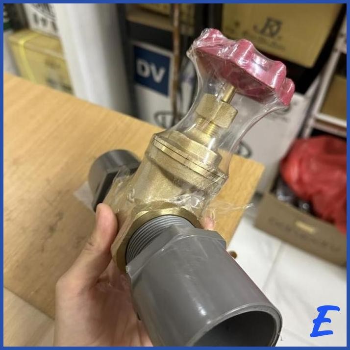 | TKS | STOP KRAN GATE VALVE 3/4" INCH + SDL 3/4" HQ KUNINGAN