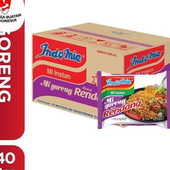 

Indoe Goreng Rendang 91Gr 1 Du Ii 40 Halal Fried Noodle