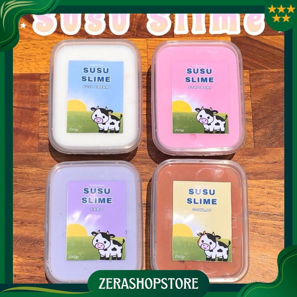 Milk Slime Susu Slime Wangi Susu Promo