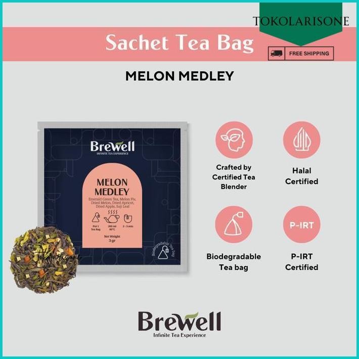 

BREWELL | FRUITY SERIES - PREMIUM TEA BAG SACHET