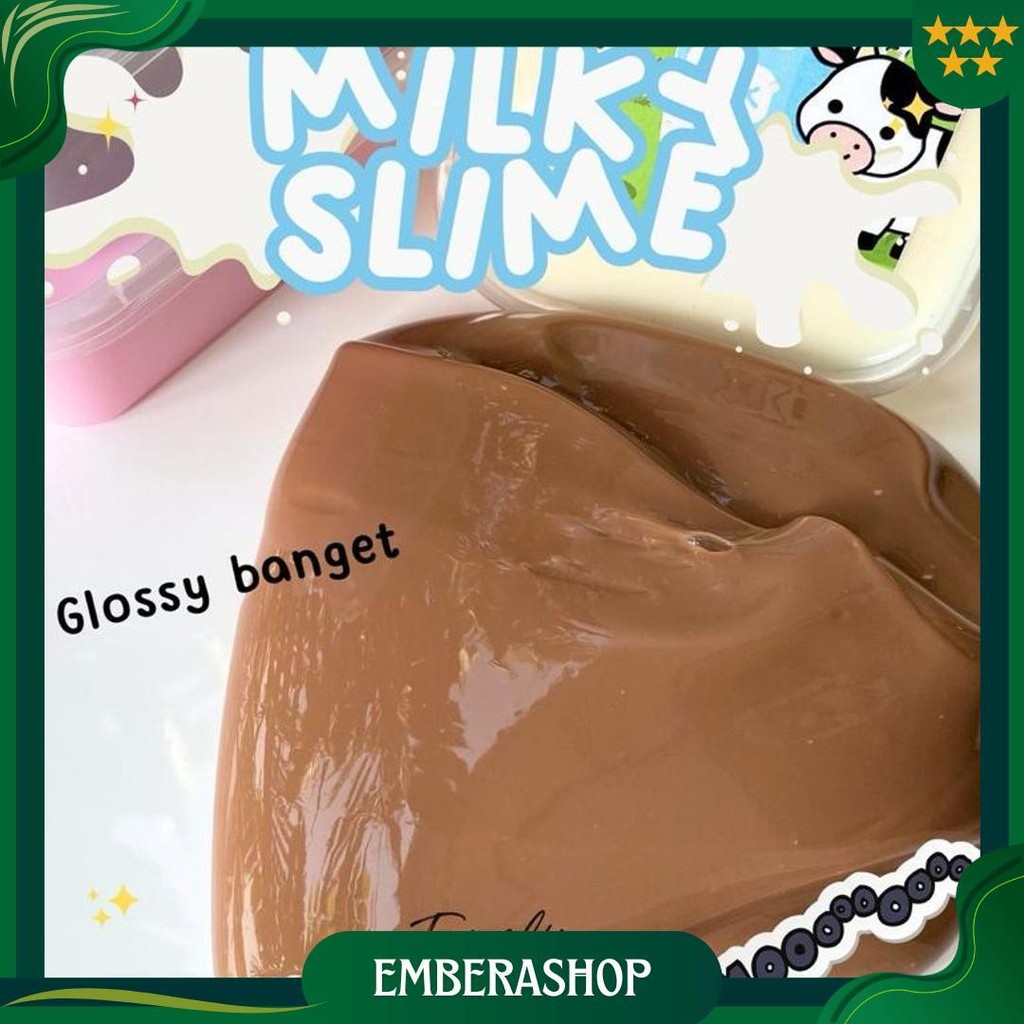 Slime Milk Tofu | Slime Susu | Tofu Slime Gratis Ongkir